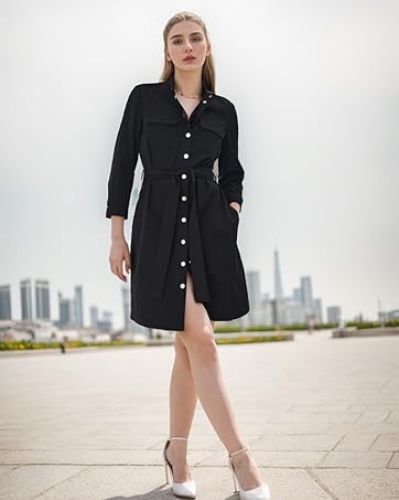 Women's Shirt Dresses Spring 2024