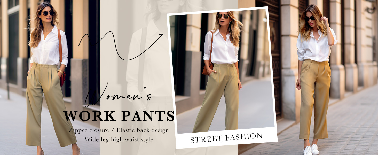 white pants women